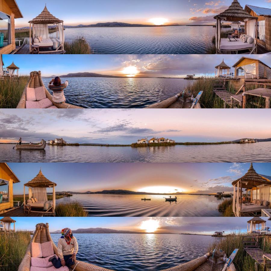 Uros Kay Pacha Lodge Puno Eksteriør billede