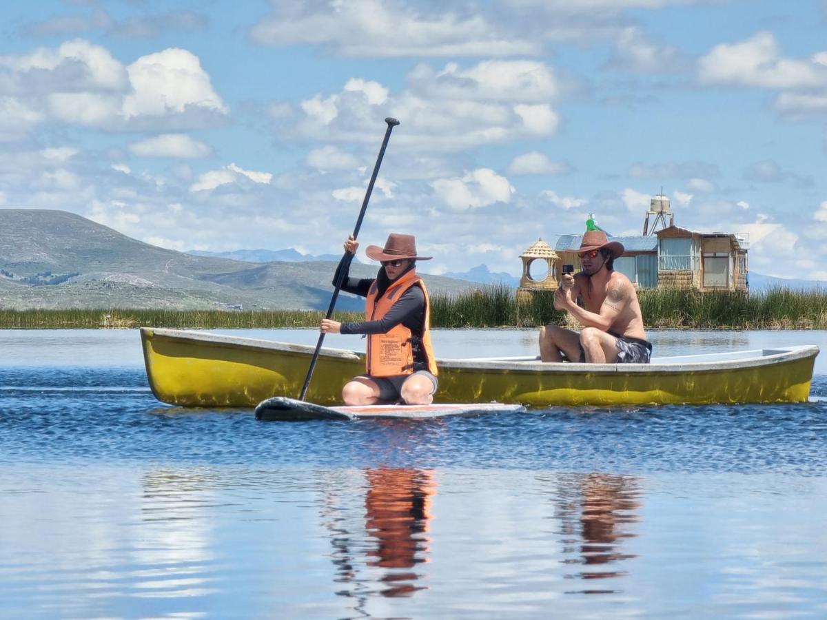 Uros Kay Pacha Lodge Puno Eksteriør billede