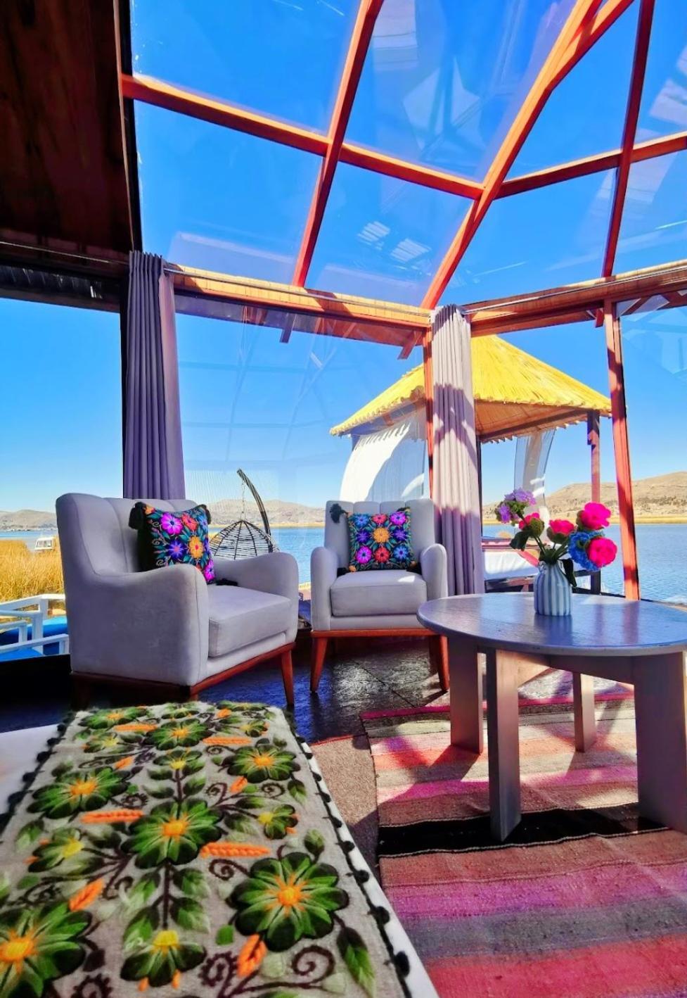 Uros Kay Pacha Lodge Puno Værelse billede