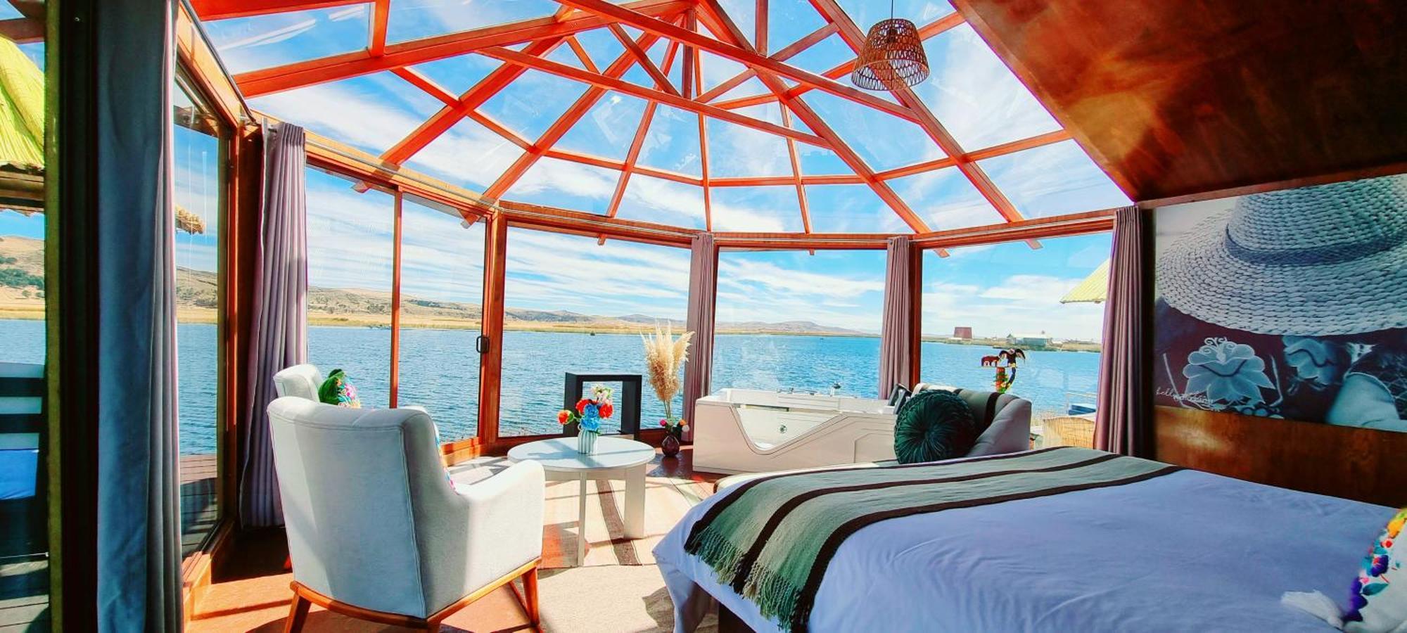 Uros Kay Pacha Lodge Puno Værelse billede