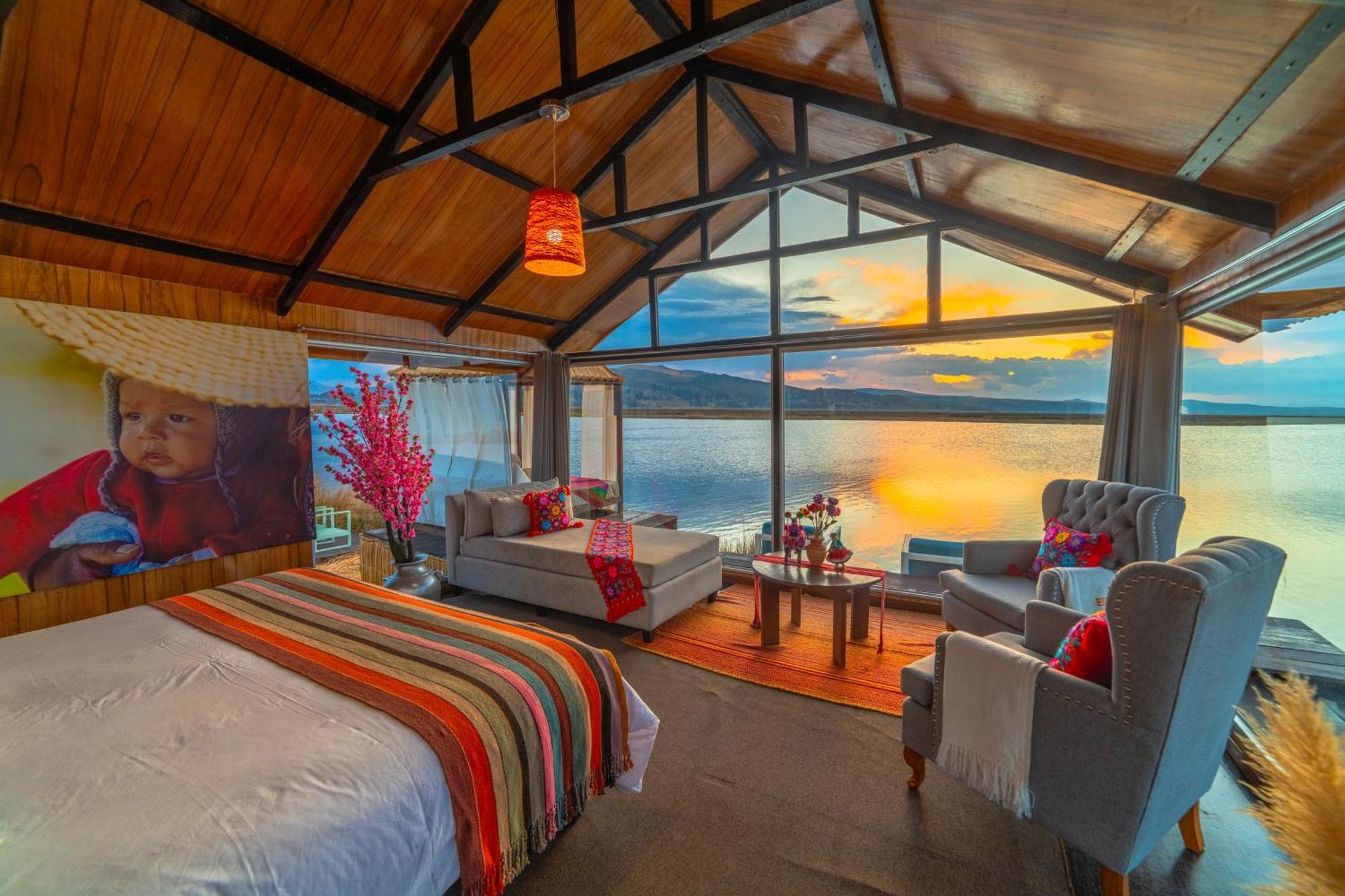 Uros Kay Pacha Lodge Puno Værelse billede