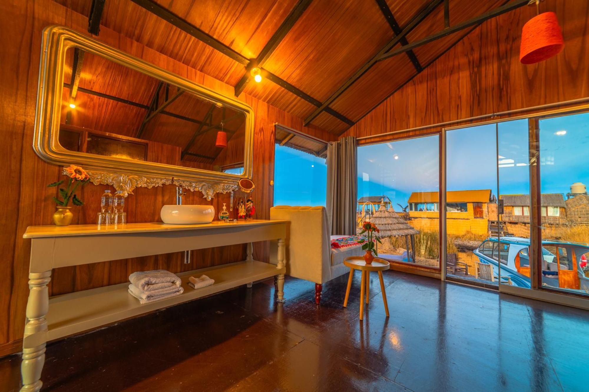 Uros Kay Pacha Lodge Puno Værelse billede