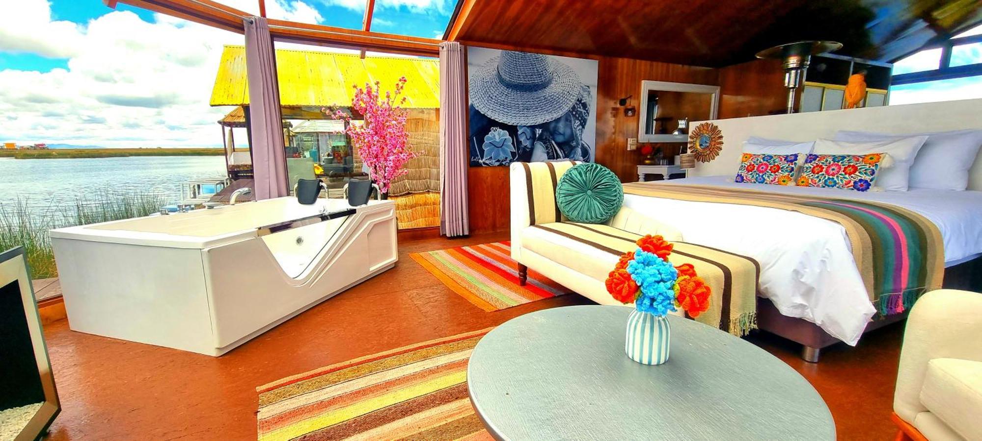 Uros Kay Pacha Lodge Puno Værelse billede