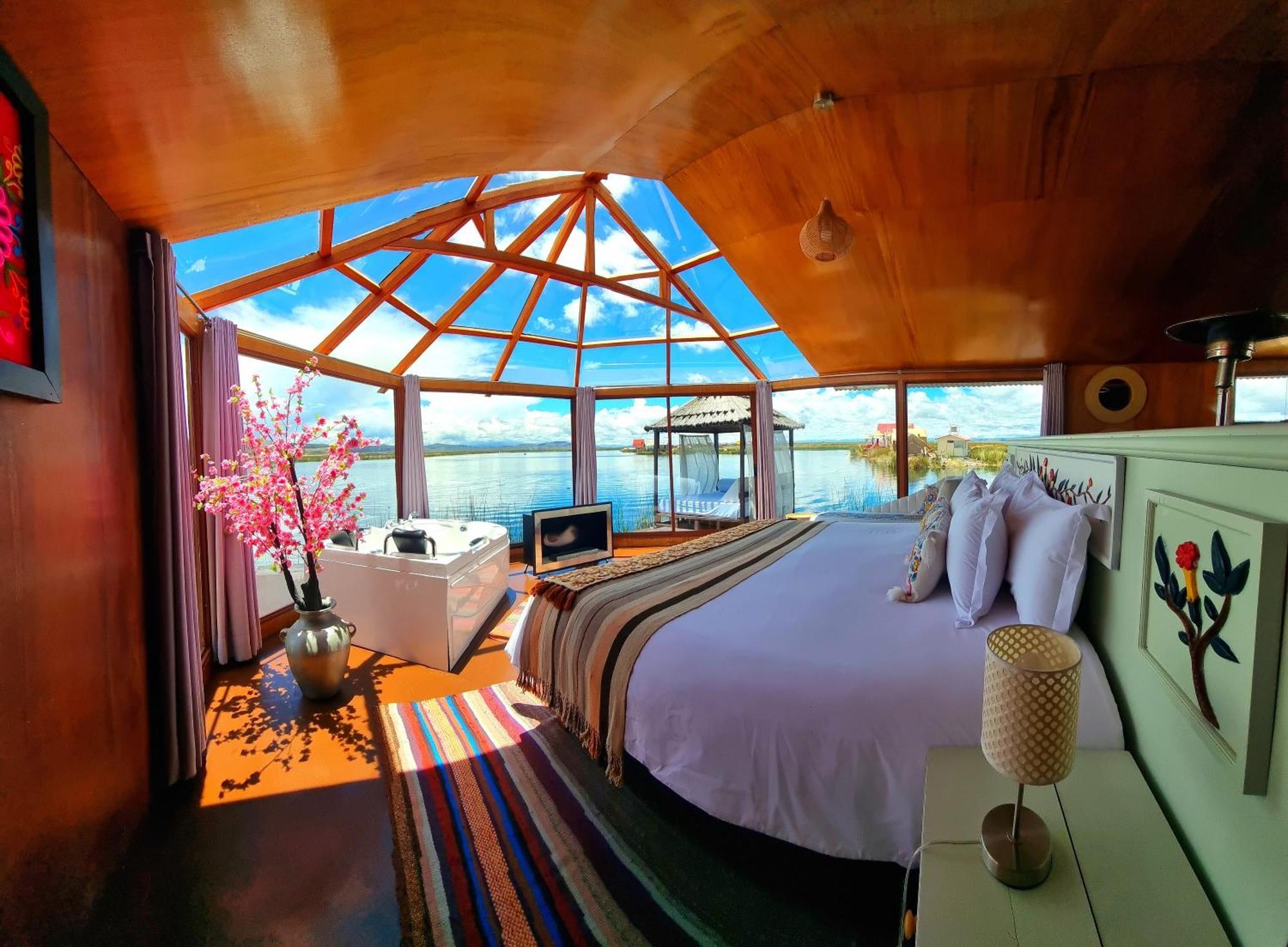 Uros Kay Pacha Lodge Puno Værelse billede