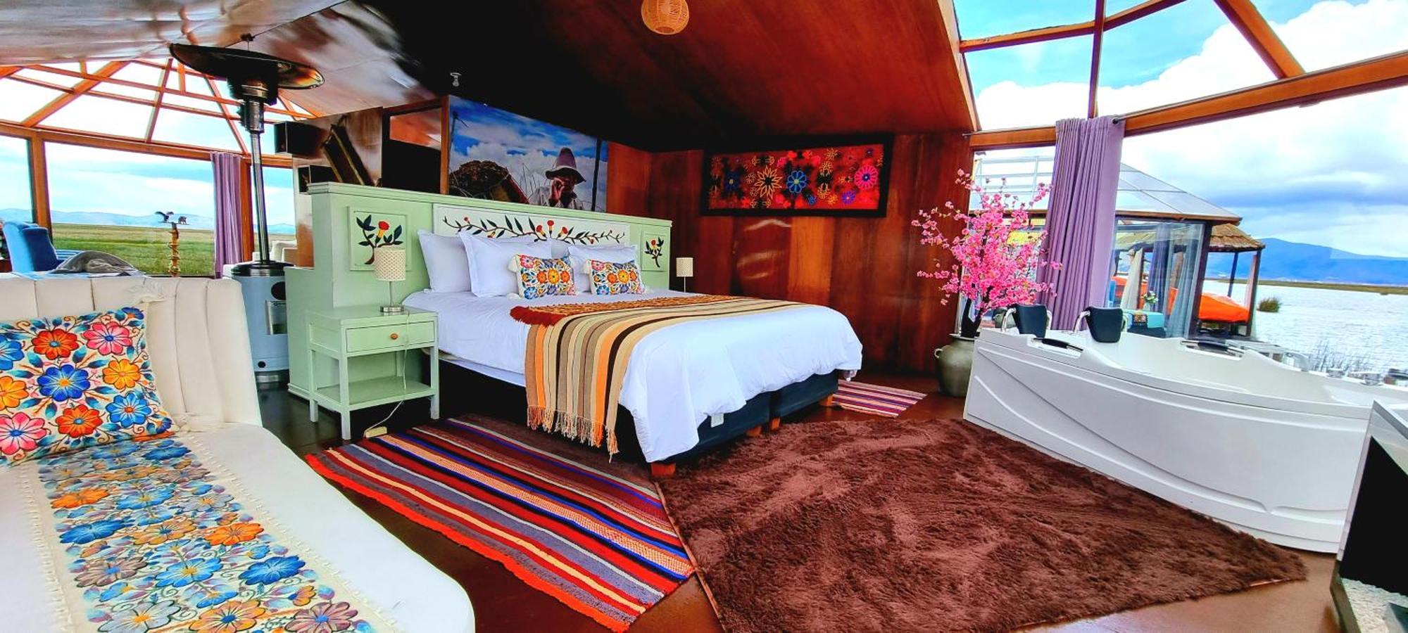 Uros Kay Pacha Lodge Puno Værelse billede