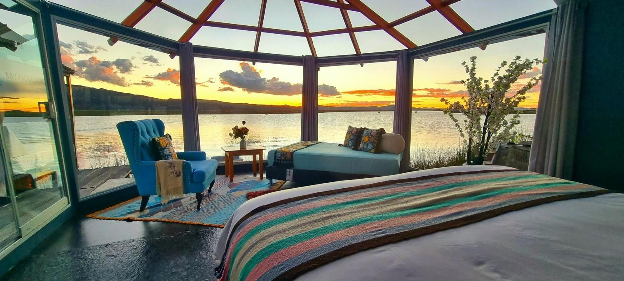 Uros Kay Pacha Lodge Puno Værelse billede